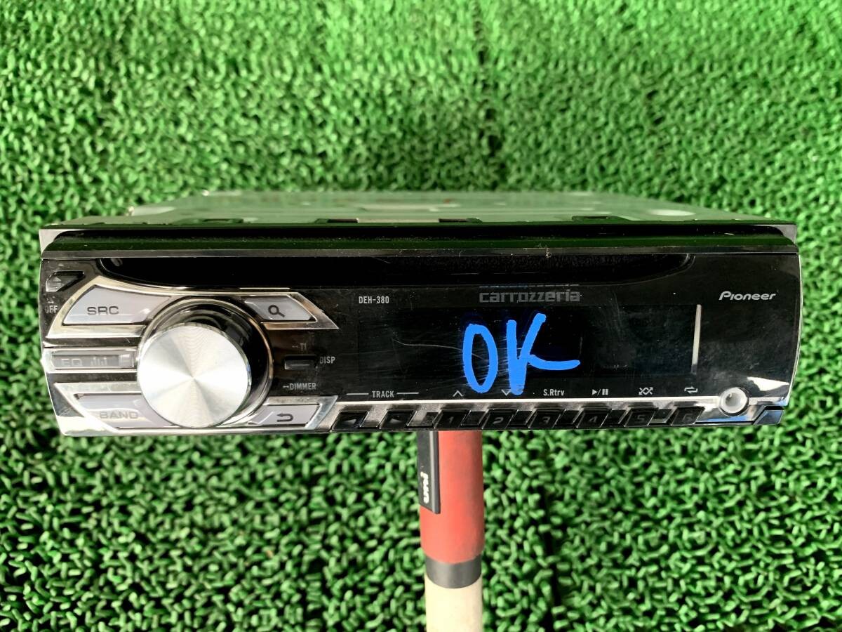 Pioneer Carrozzeria DEH-380 1DIN CD Tuner Audio Excellent JAPAN