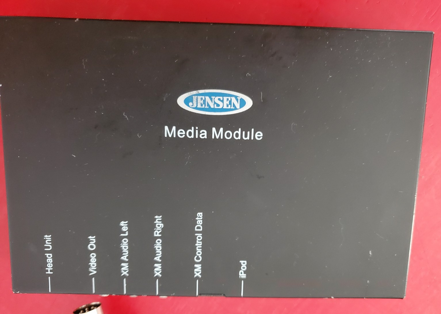Jensen Media Module TERK XM Satellite Adapter Car Audio iPod XM Video Interface