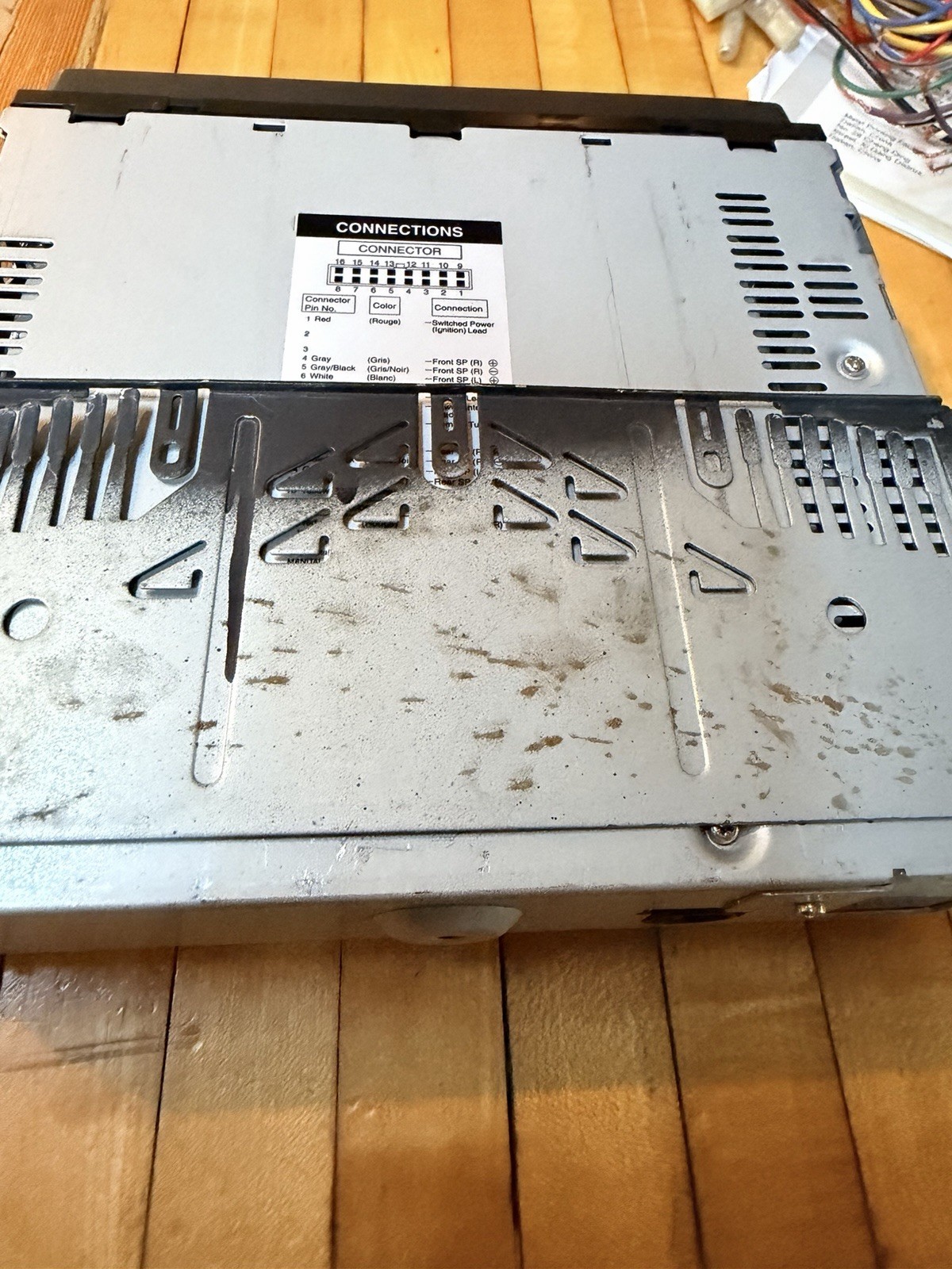 ALPINE CAR AUDIO STEREO IN DASH CD UNIT OLD SCHOOL CDA-7839 VINTAGE RARE EQ BASS