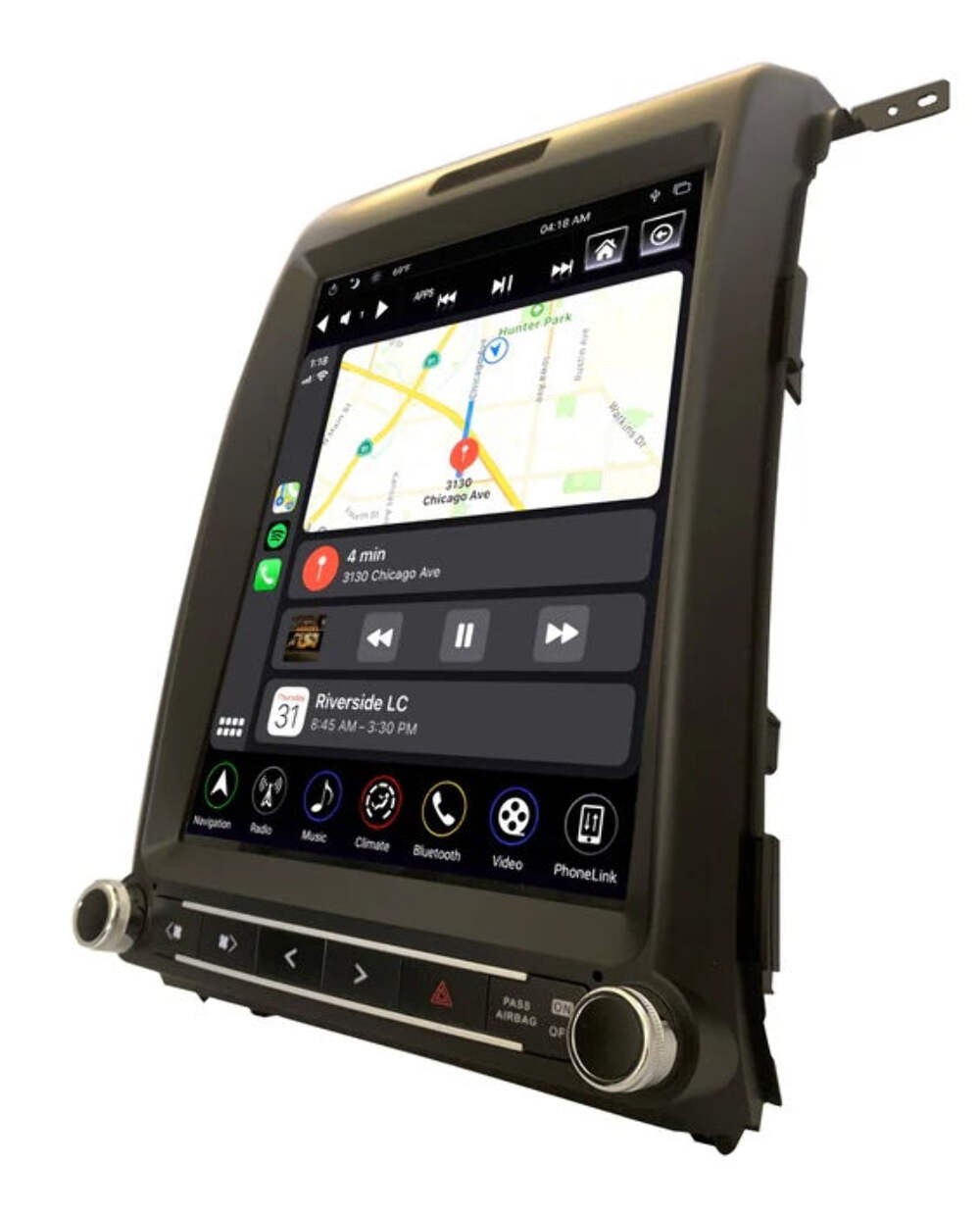 Linkswell Gen 5 T-Style Radio for Ford F-Series (2009-2014) TS-FDOP12-1RR-5S (SD