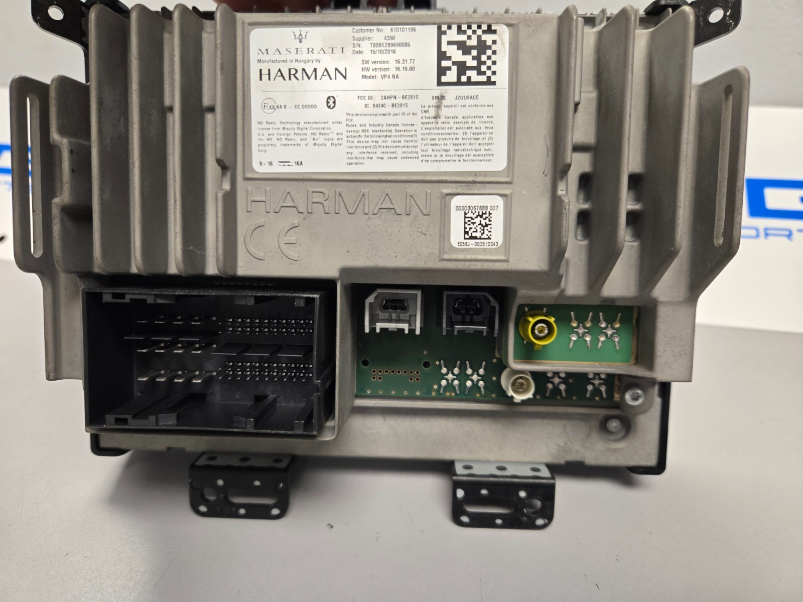 2017-2022 Used Maserati Levante Head Unit