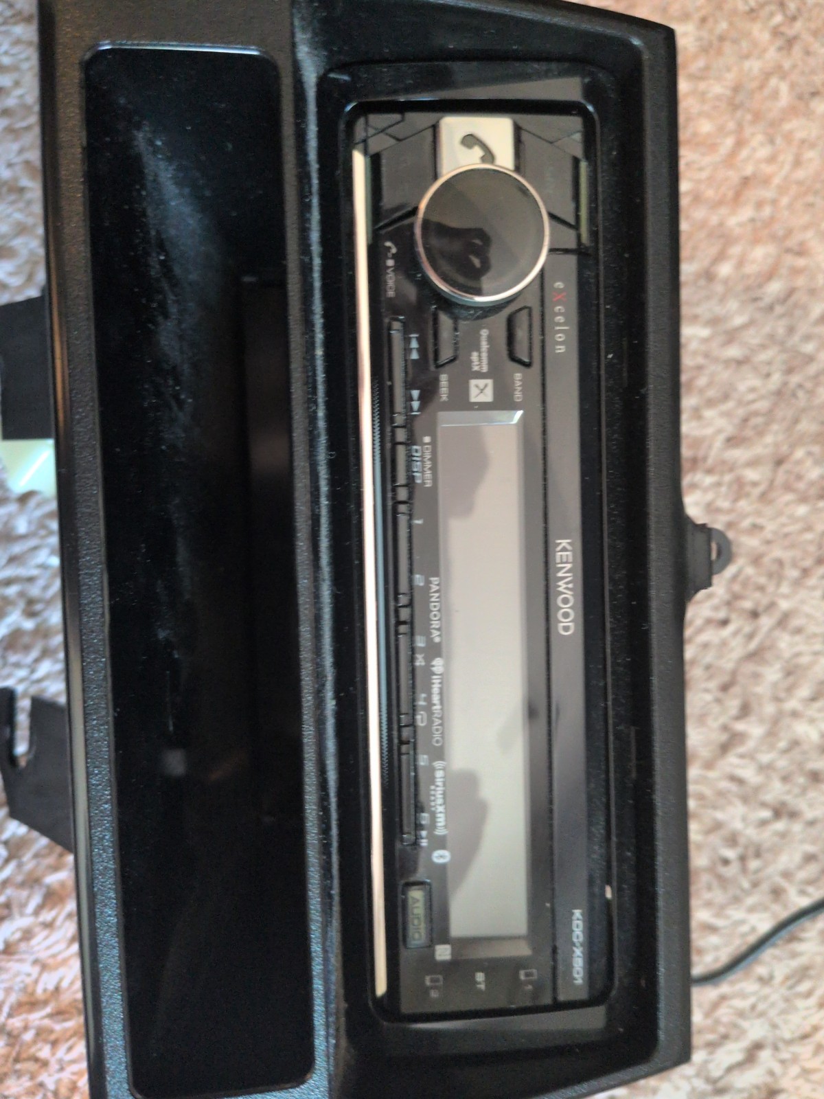 Kenwood eXcelon KDC-X501 with Bluetooth harness and mount for 2008 toyota tacoma