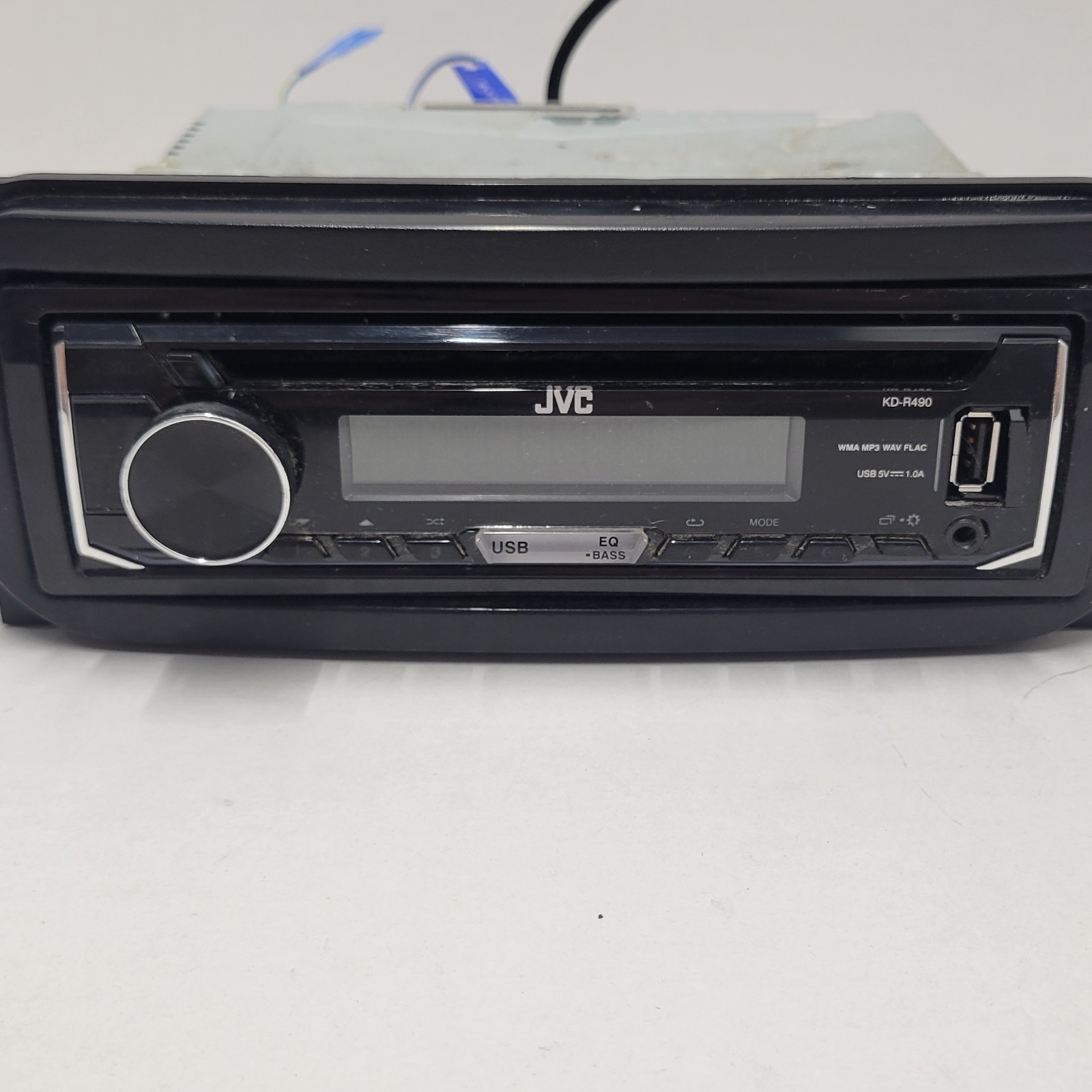JVC KD-R490 Stereo Car Radio, CD Receiver, USB / Not Tested
