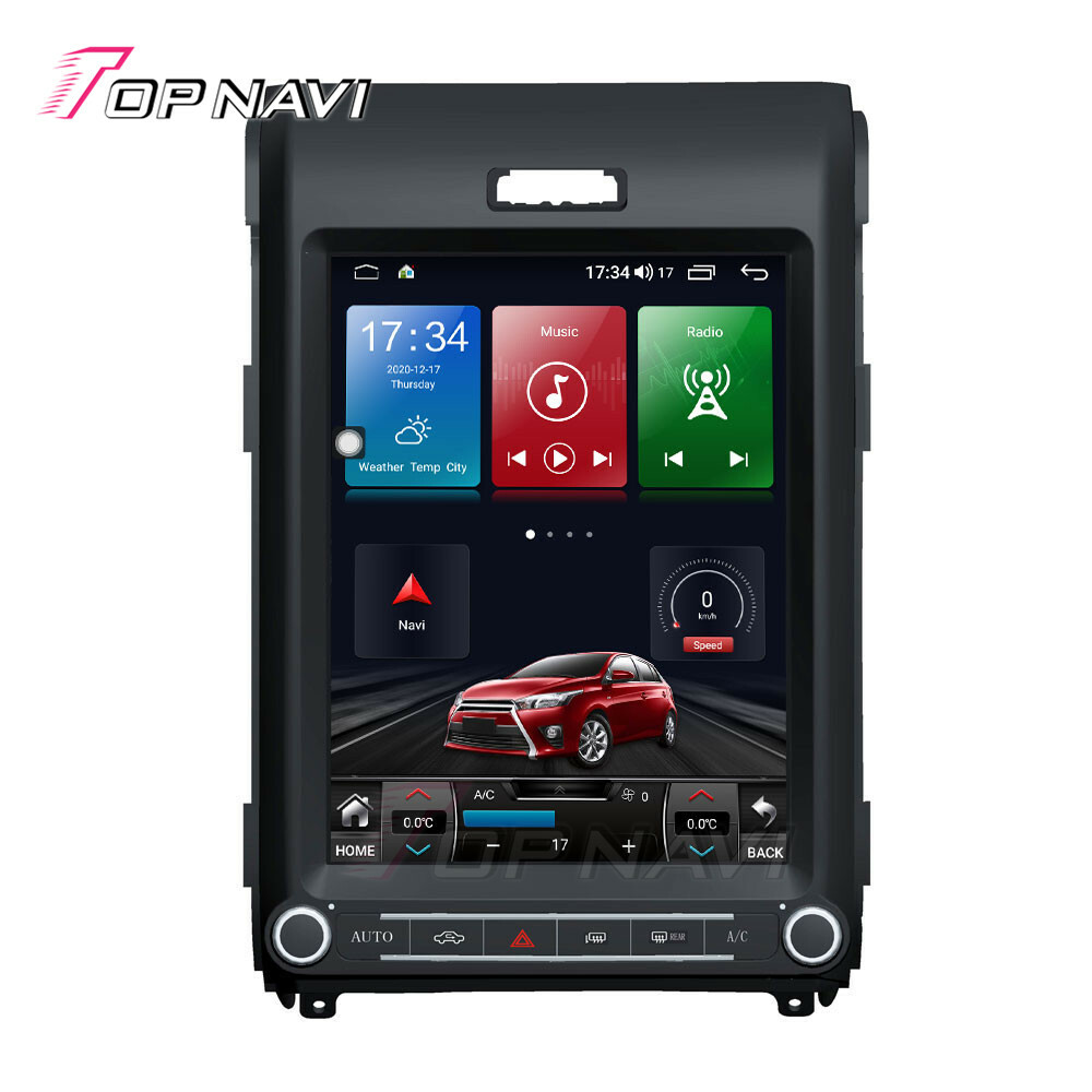 12.1Inch Androind 9.0 Car GPS Navi for Ford F150 2013-2014 Stereo Radio 4G WIFI