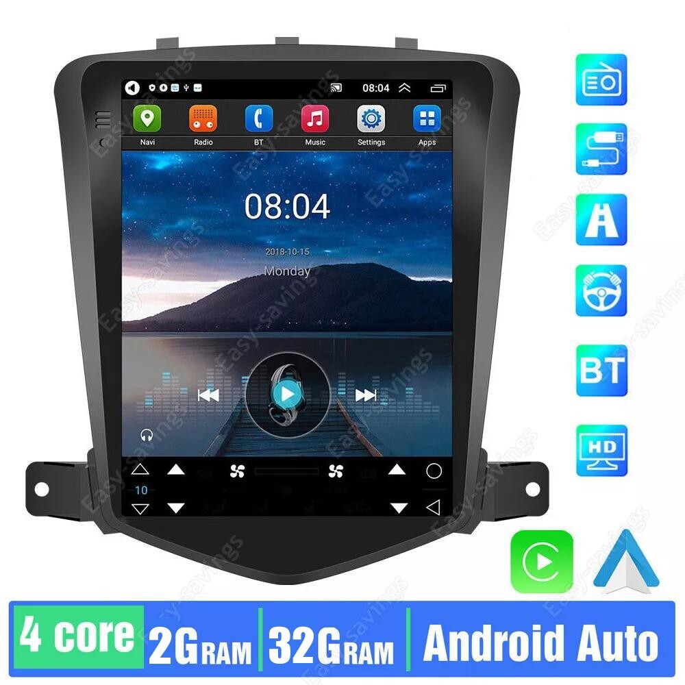 For 2010-15 Chevy Cruze GPS Navi Android 15.0 Car Radio Stereo WiFi MP5 Player
