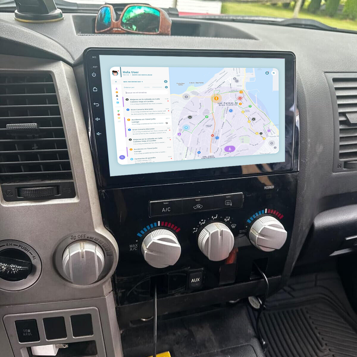 Apple Carplay For Toyota Tundra 2007-13 Sequoia 2008-19 Car Stereo GPS Radio 64G