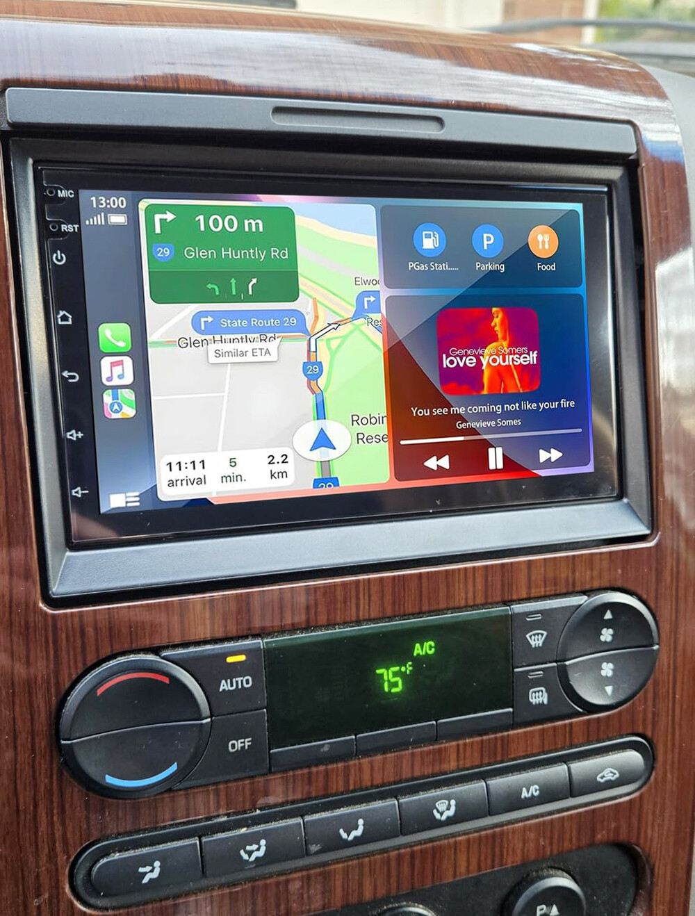 For 2004-2014 Ford F-150 F250 Apple CarPlay Android 13 Car Radio Stereo GPS WIFI