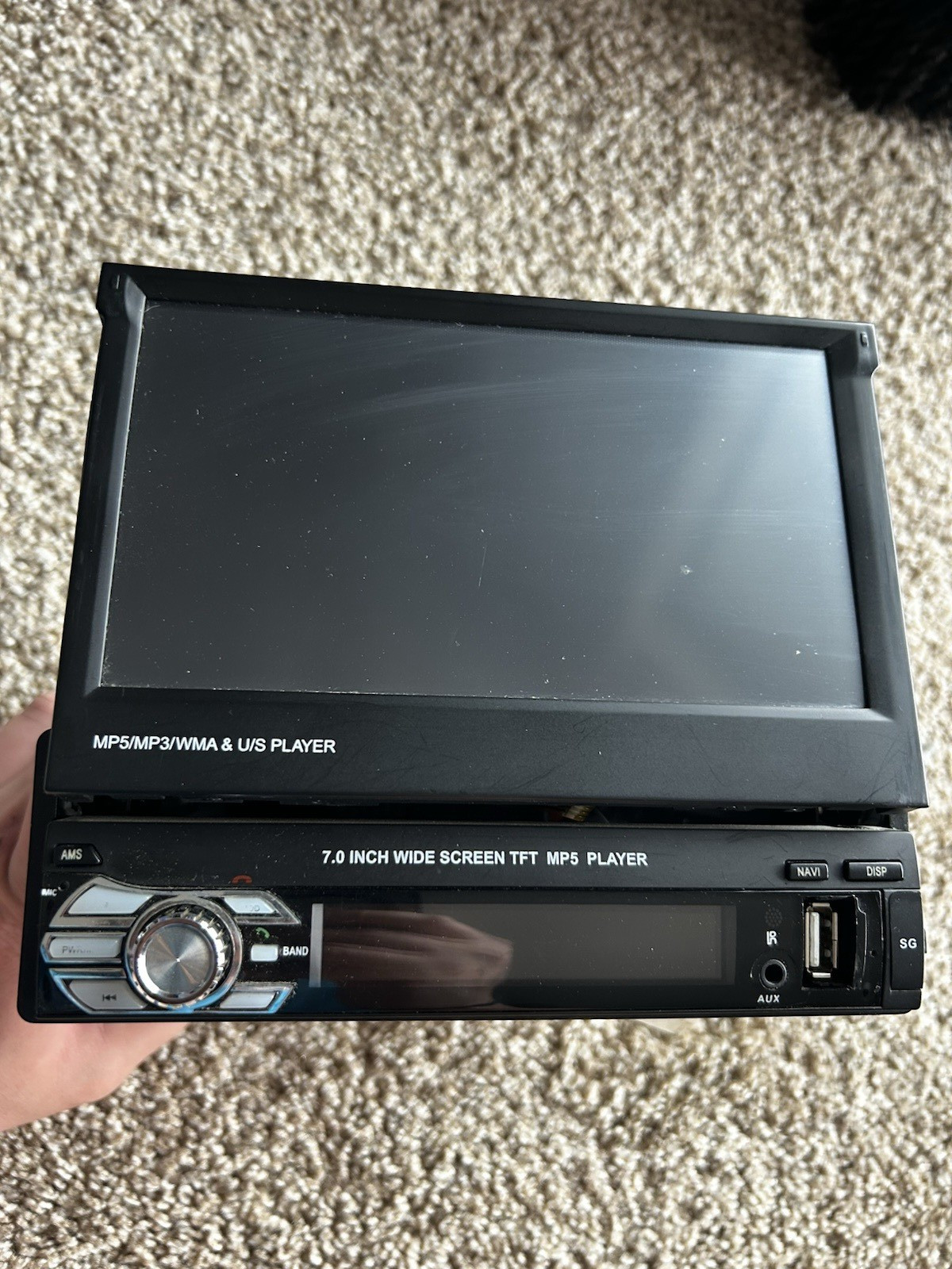 car mp5-player 7.0 inch wide screen