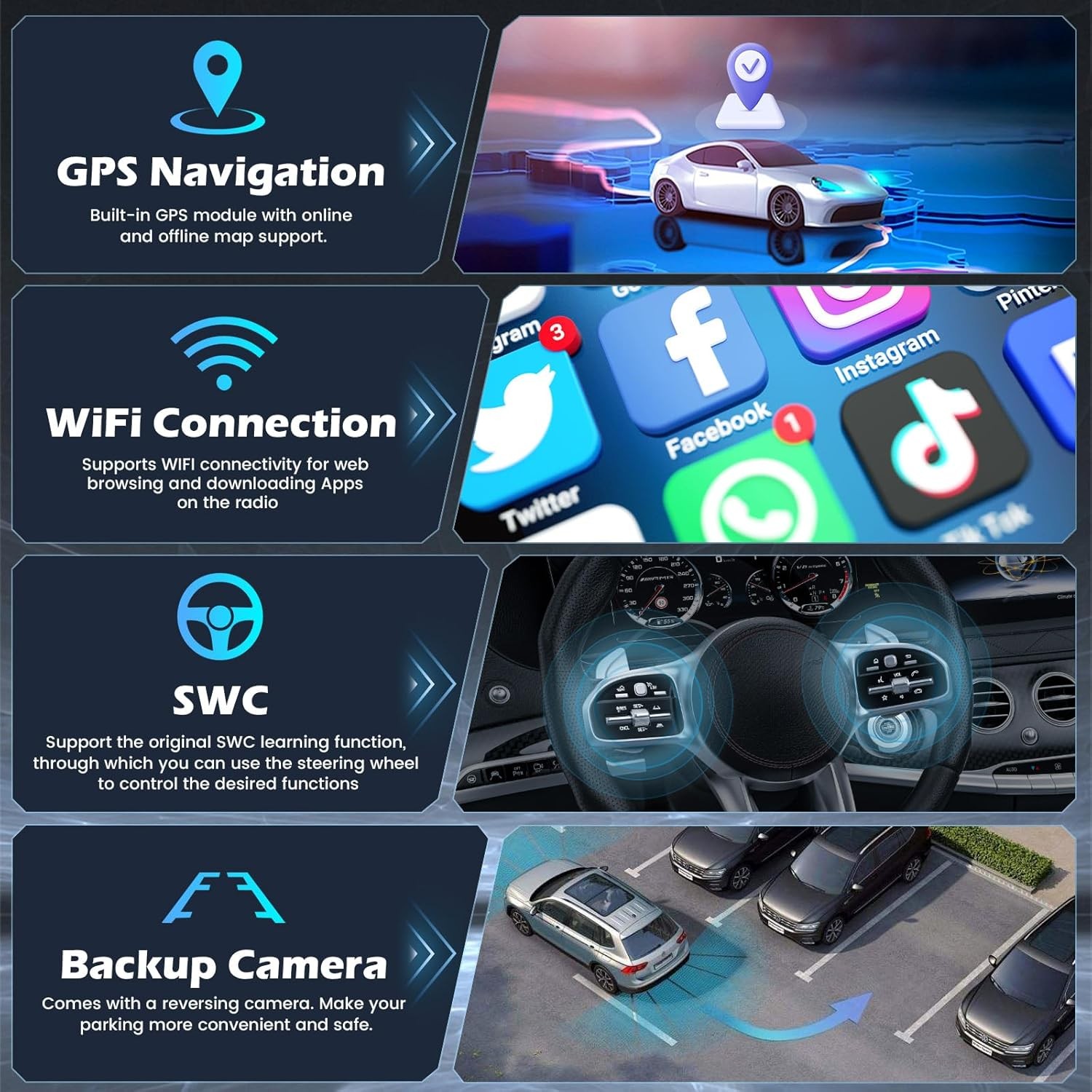 For Nissan Frontier 2005-2012 Apple Carplay Android 13 Car Stereo Radio GPS WIFI