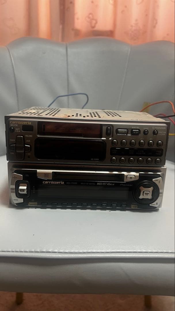 Carrozzeria KEH-P50 MEH-P5500 Main Unit Set with Multi-CD Control MOSFET 45W x 4