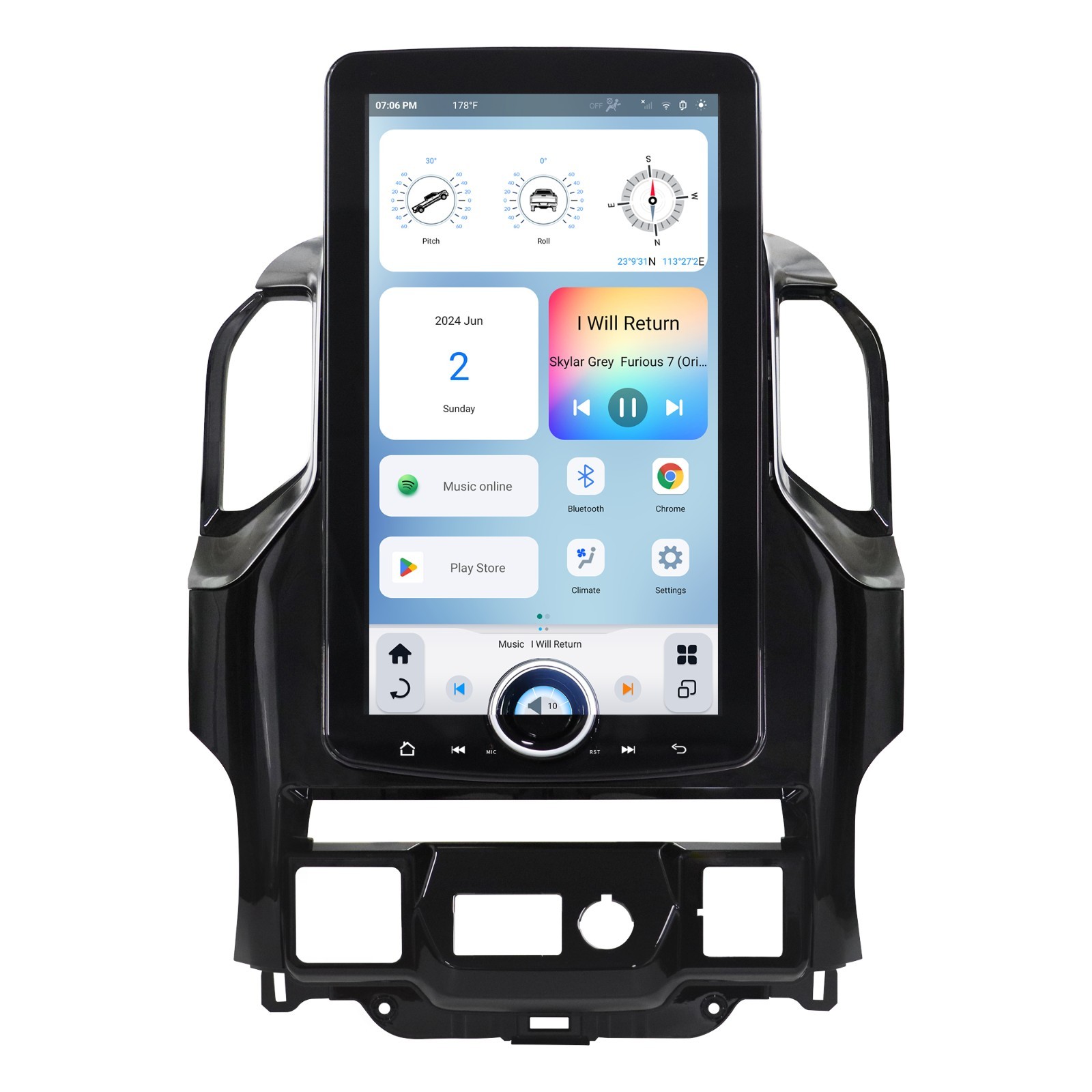 For Chevrolet Silverado & GMC Sierra 2019-2023 Android 13 Car Stereo Radio Navi