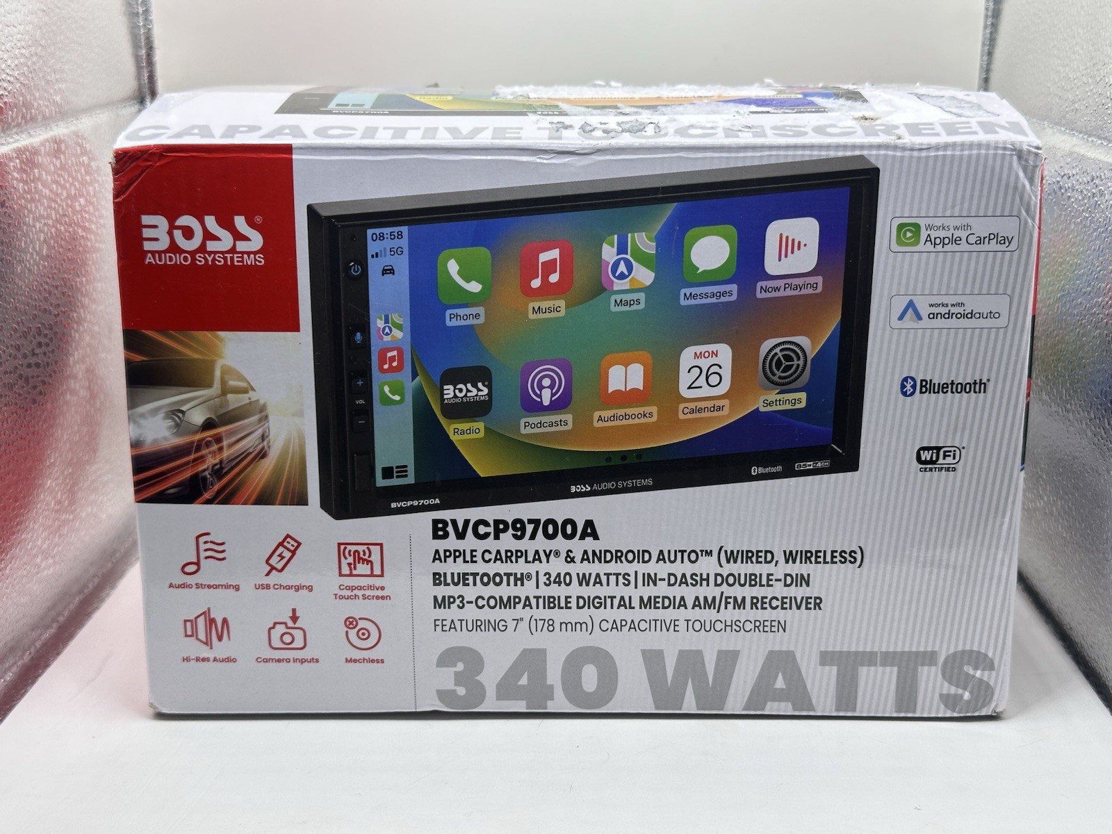 Car Audio Systems BOSS (BVCP9700A) 7 inch Touchscreen CarPlay/Android