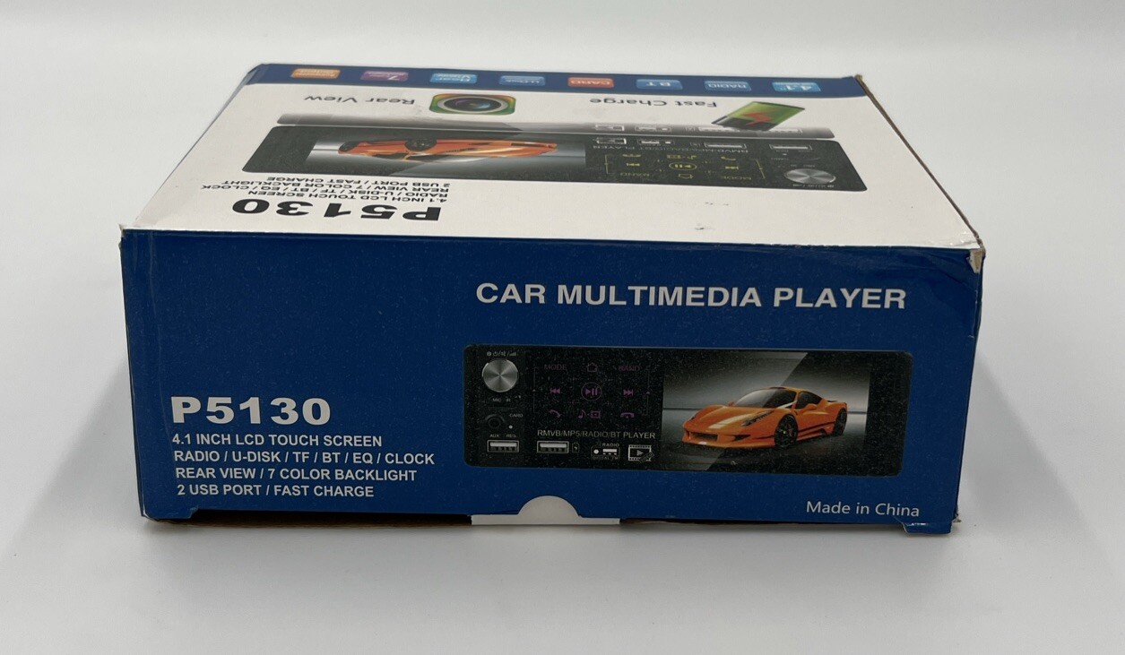 Camecho Touch Screen Bluetooth Car Multimedia Player And Backup Camera (P5130)