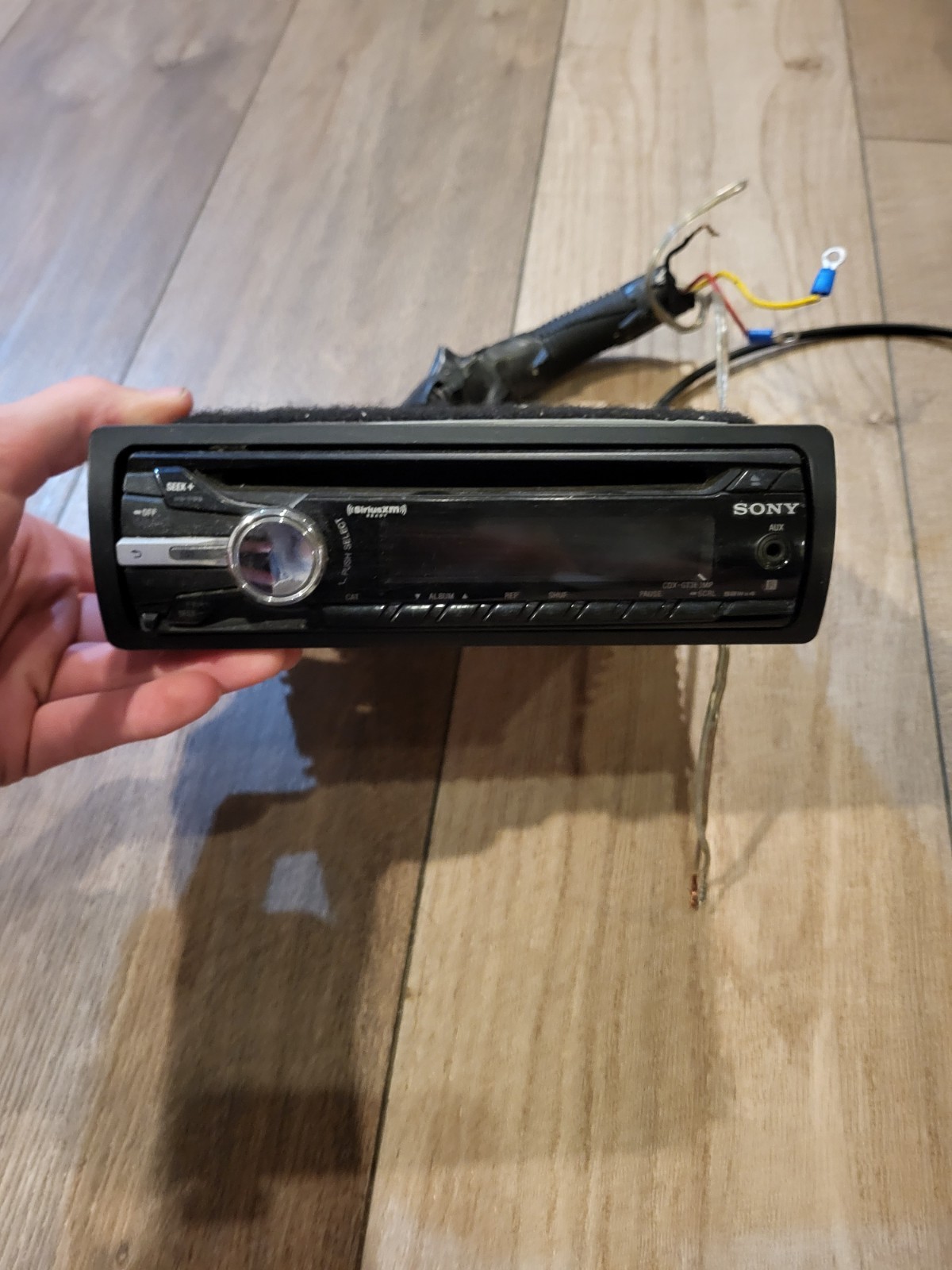 Sony CDX-GT360MP CD Player/MP3 In Dash Receiver With Wiring Harness And Antena
