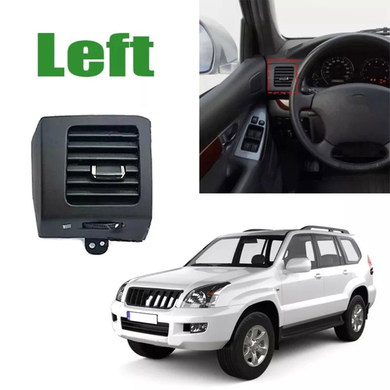 Car Dashboard Air Vent Outlet Air Conditioning Grille 1 Pair For LC120 2003-2009
