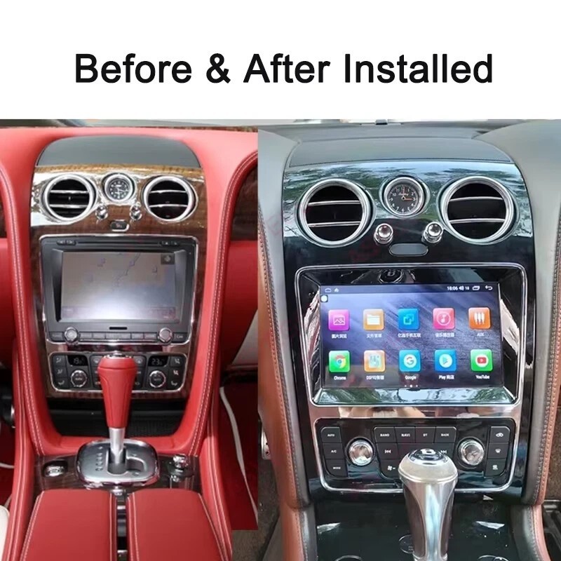 Car Stereo Radio For Bentley Flying Spur Continental 2012-2019 CarPlay GPS 64 GB