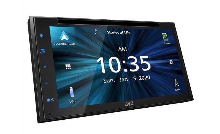 NEW JVC KW-V660BT, 2-DIN 6.8″ LCD Screen, DVD, CD Player, Receiver w/ Bluetooth