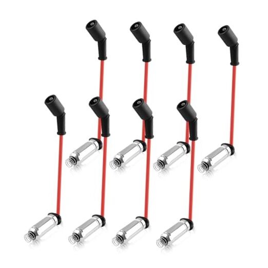 Spark Plug Wires Set of 8,Automotive Replacement Spark Plug Wire Sets