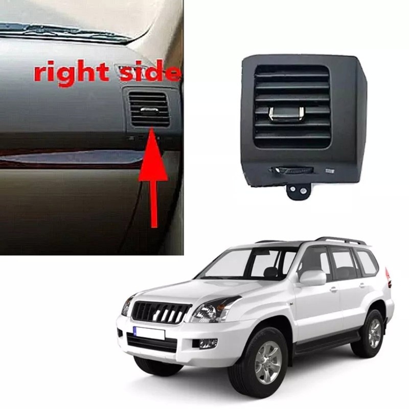 Replacement Car Climate Control Air Conditioning Vent Grille for LC120 Dashboard