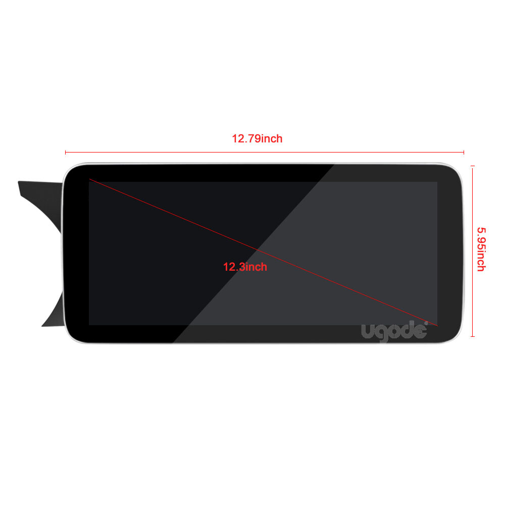 12.3″Android13 Screen Display 8+256G Apple CarPlay Benz C class W204 S204 NTG4.5
