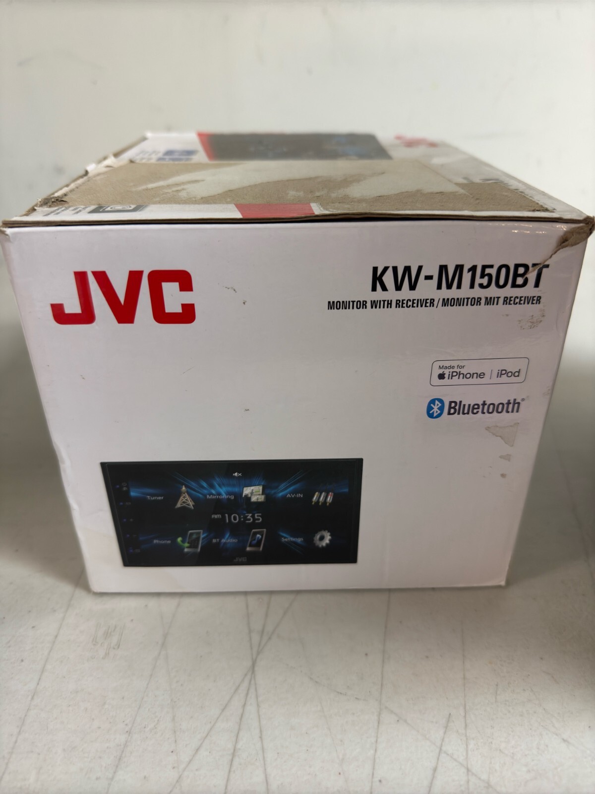 JVC KWM150BT Bluetooth Car Digital Media Player