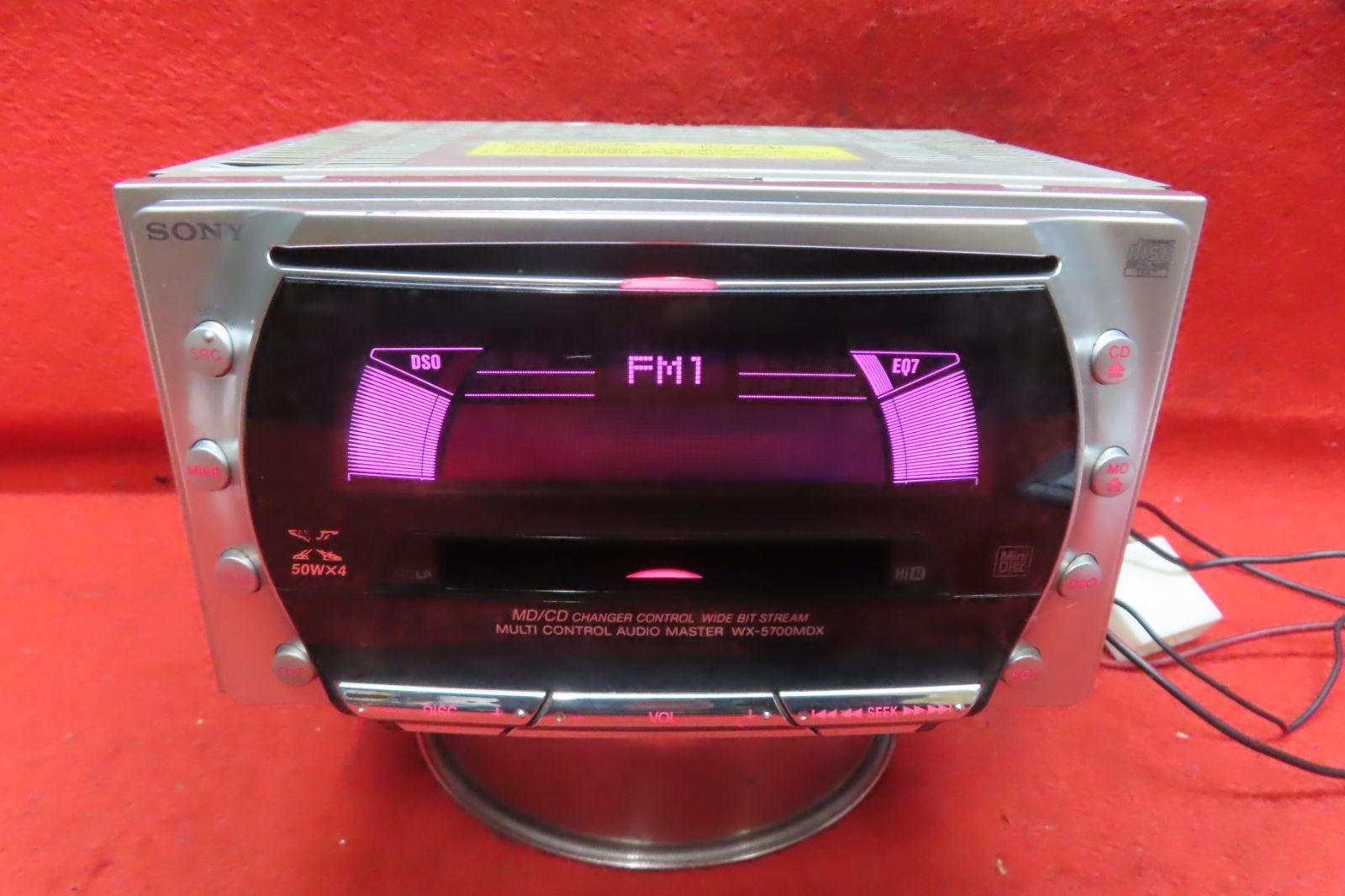 Sony WX-5700MDX 2DIN CD MD Car Stereo Head Unit CD