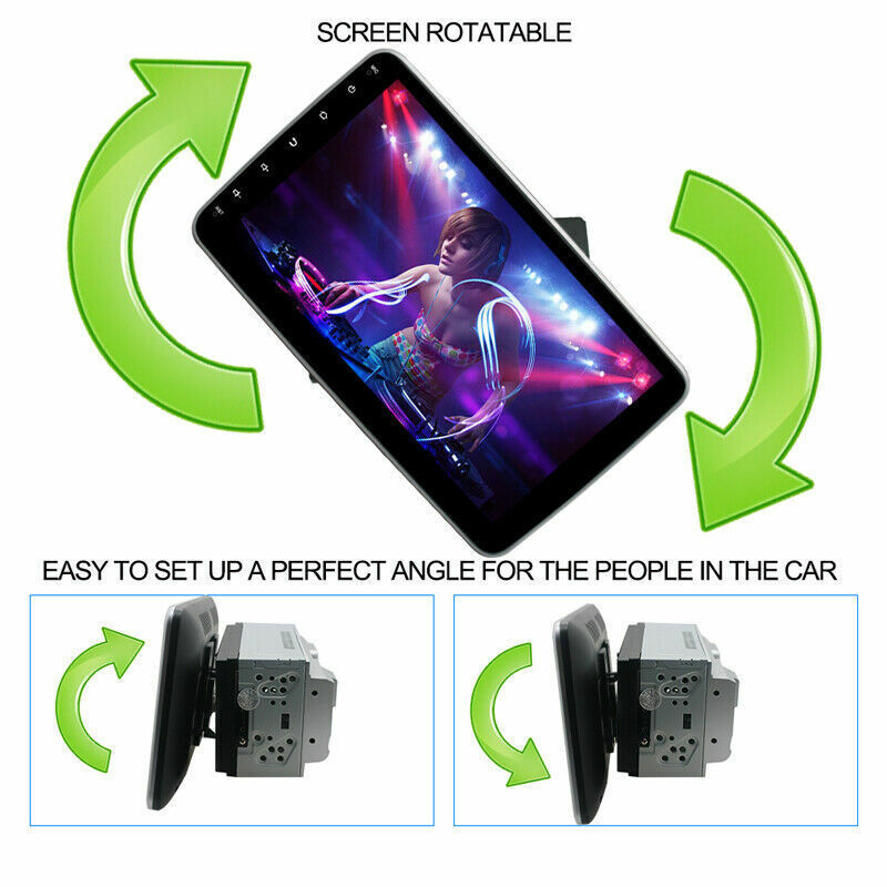 Android 15.0 10.1inch Car Stereo Radio No-DVD Player Car GPS In Dash Navi Wifi
