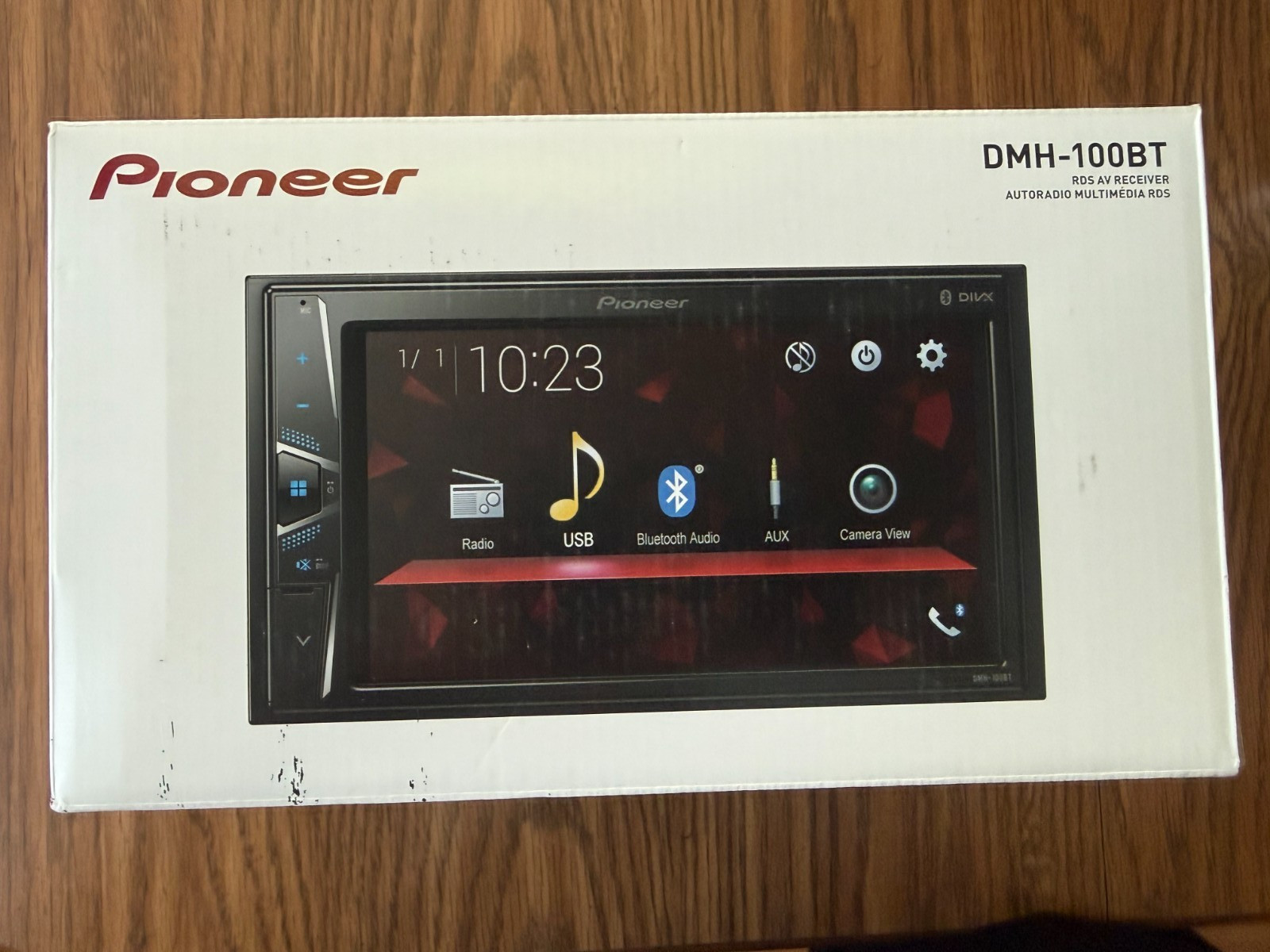 Kenwood Bluetooth Digital Media Receiver In Dash w/ 6.8″ Monitor DMX115BT iPhone