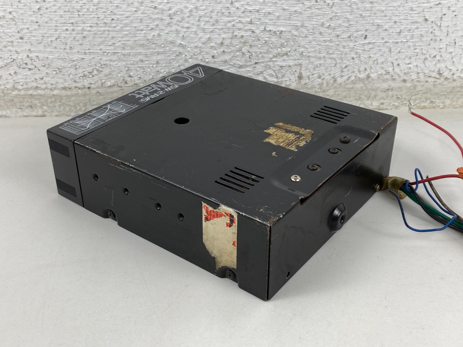 1980s Vintage Gold star RS-1520 Stereo Car Radio Cassette Japan