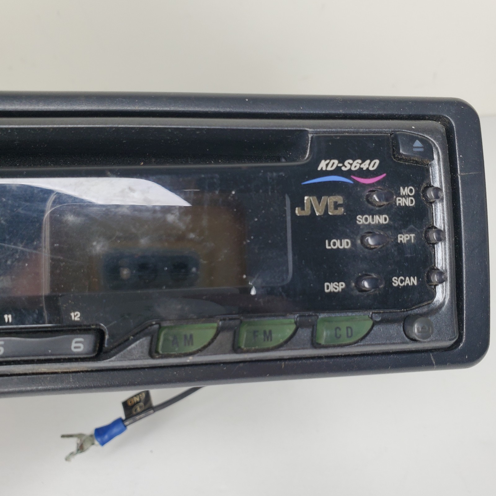 JVC KD-S640 CD Player In Dash Receiver Parts Only