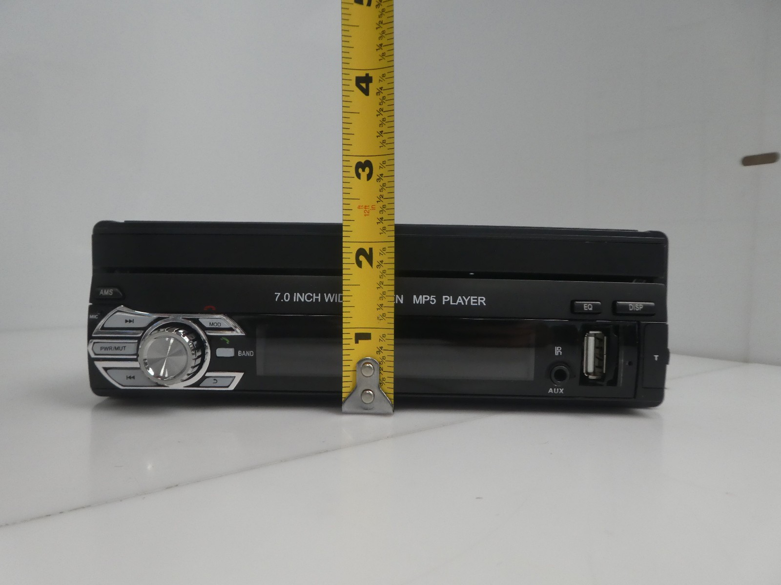 PODOFO 7″ Wide Screen MP5 Player Retractable Screen with Backup Camera #4
