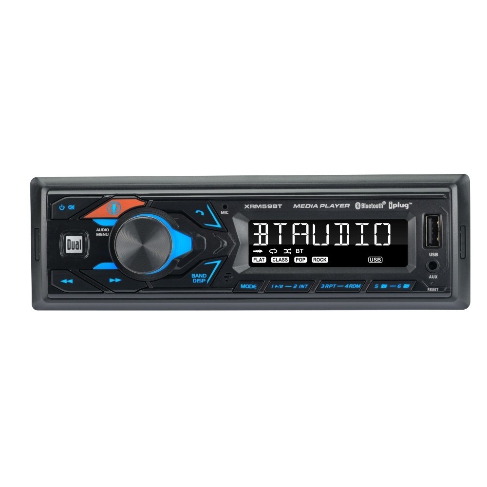 Dual XRM59BT Bluetooth AM/FM Car Stereo For 2001-2004 Ford Mustang w/MACH Audio