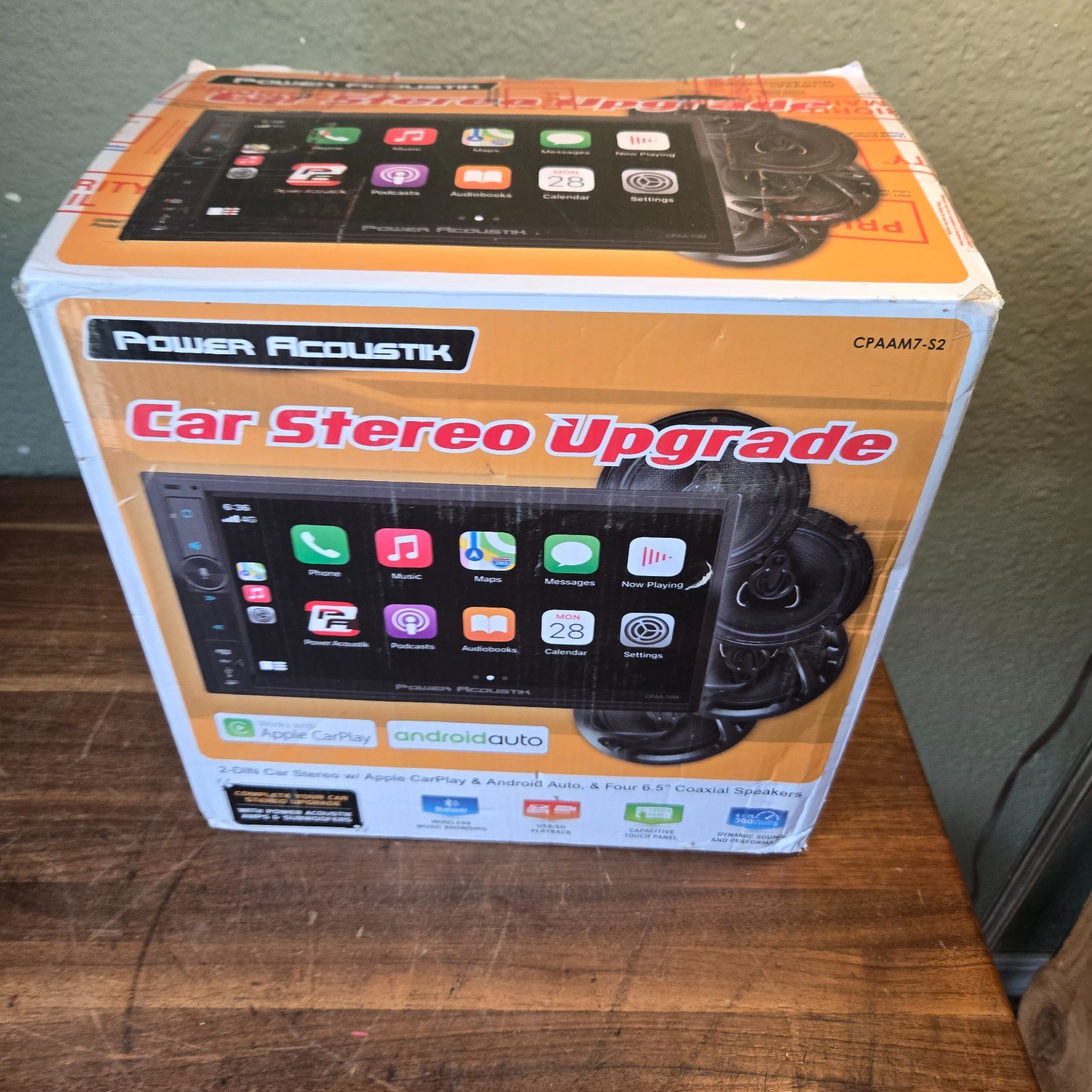 Power Acoustik Complete Stereo Upgrade Kit W/Car Play Android Auto CPAAM7-S2