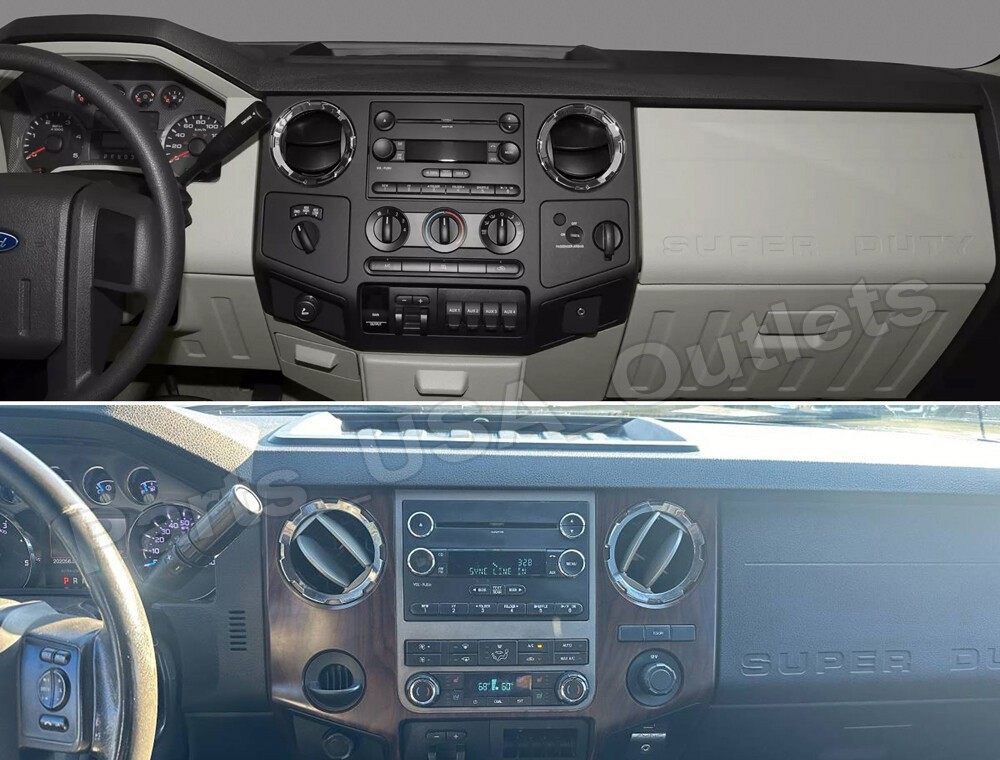 For 2006-2016 Ford F250 CarPlay Android15 2+64G Car Stereo Radio GPS Navi Camera
