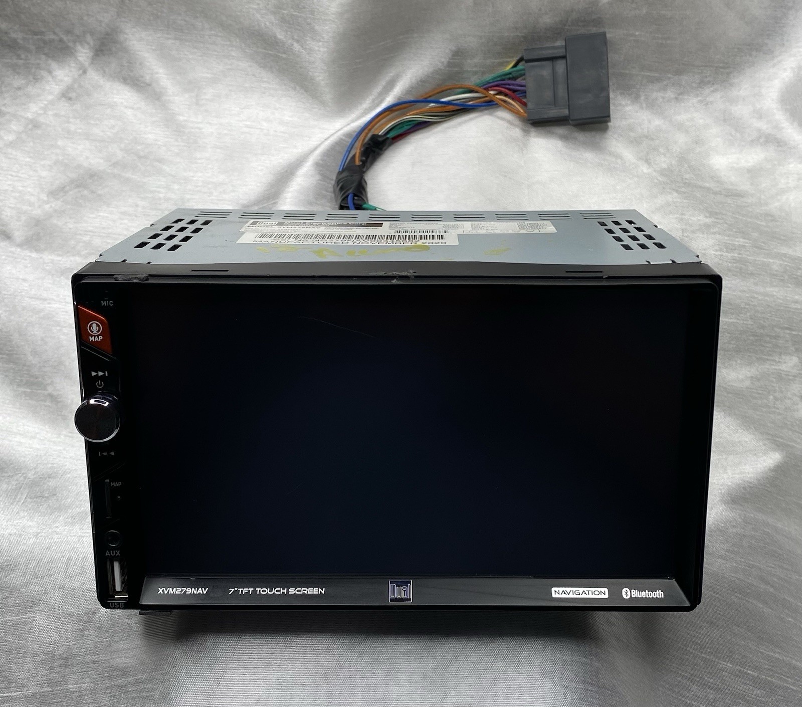 Dual 7″ LCD Navigation Media Receiver AM/FM Car Radio Tuner 2DIN, Mod XVM279NAV