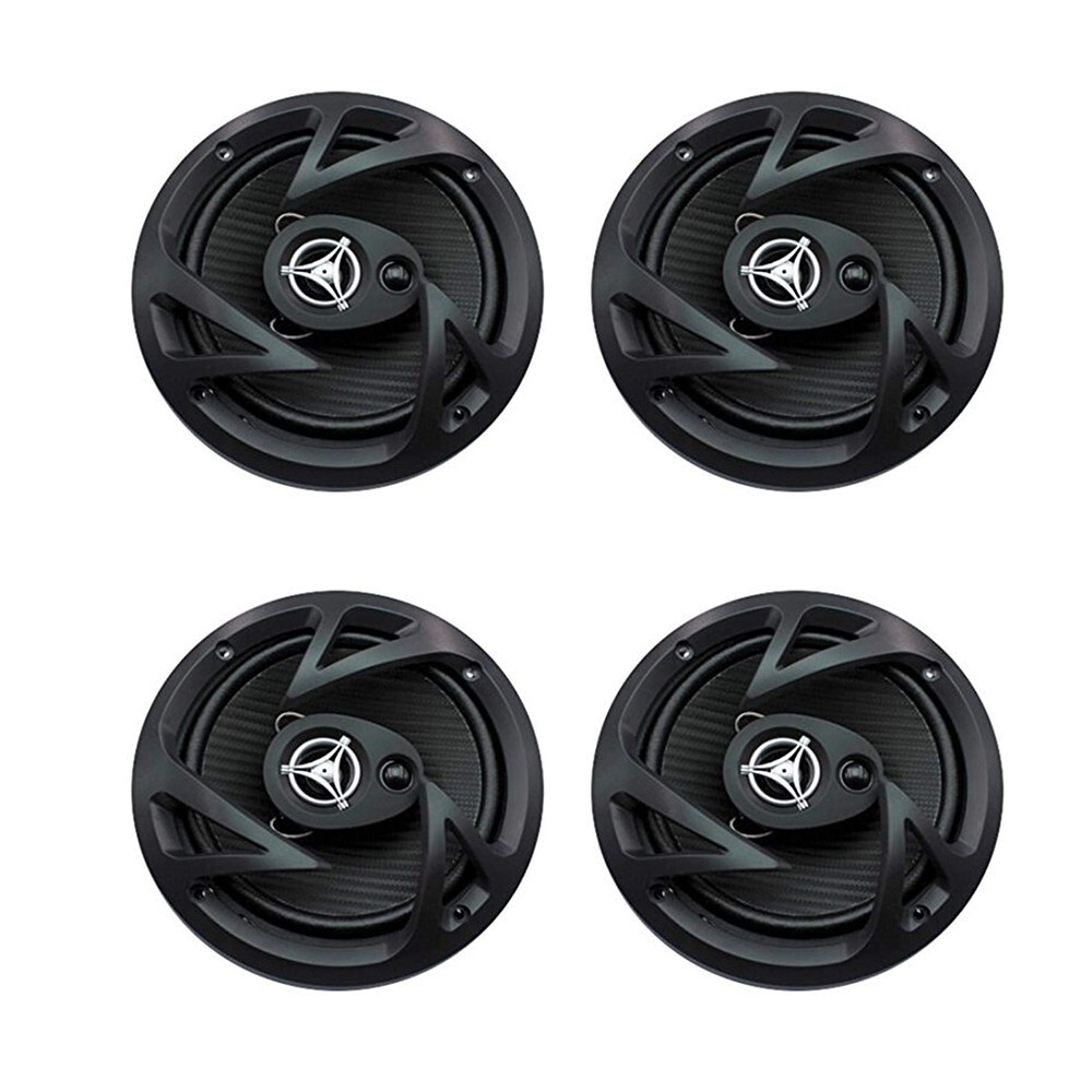 XRM59BT Single DIN AF/FM Bluetooth Receiver + 2 Pairs 6.5″ 400Watt Car Speakers