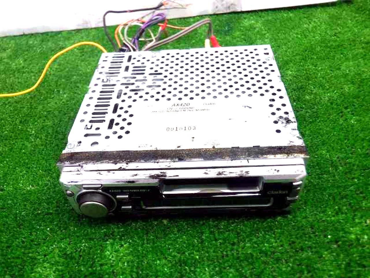 ADDZEST AX-420 Car Stereo w/ Harness JDM Japa For Parts Untested AS-IS