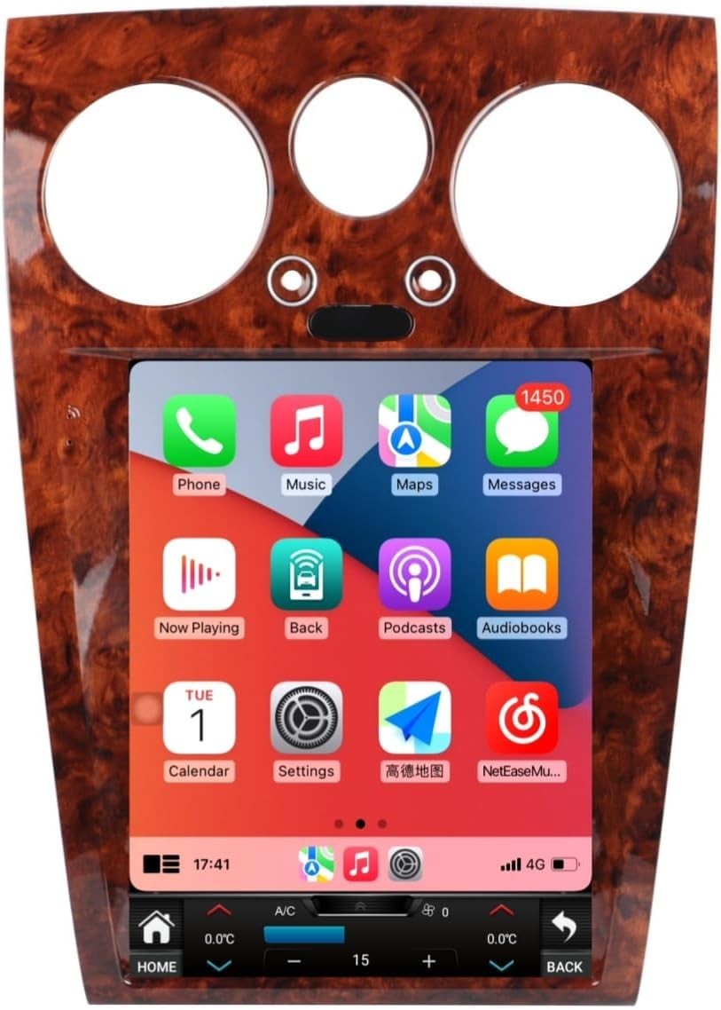 12.1″ For 2004-12 Bentley Flying Spur Continental Car Radio Stereo Carplay 4+64G