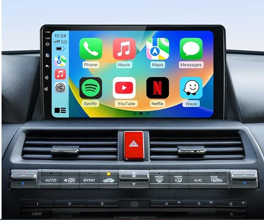 5G WiFi Car Radio Stereo for Honda Accord 10.2 Inch IPS HD TS Wireless Carplay