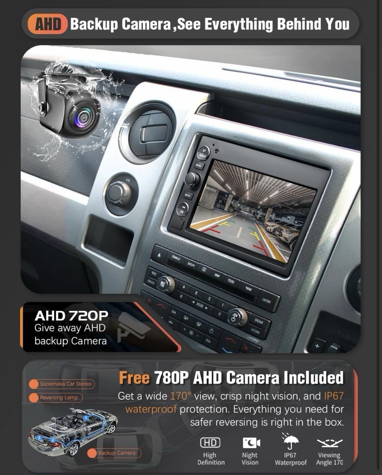 7″ Linux Android Auto Carplay for 2004-2016 Ford F150 Lincoln MKX Mercury +More