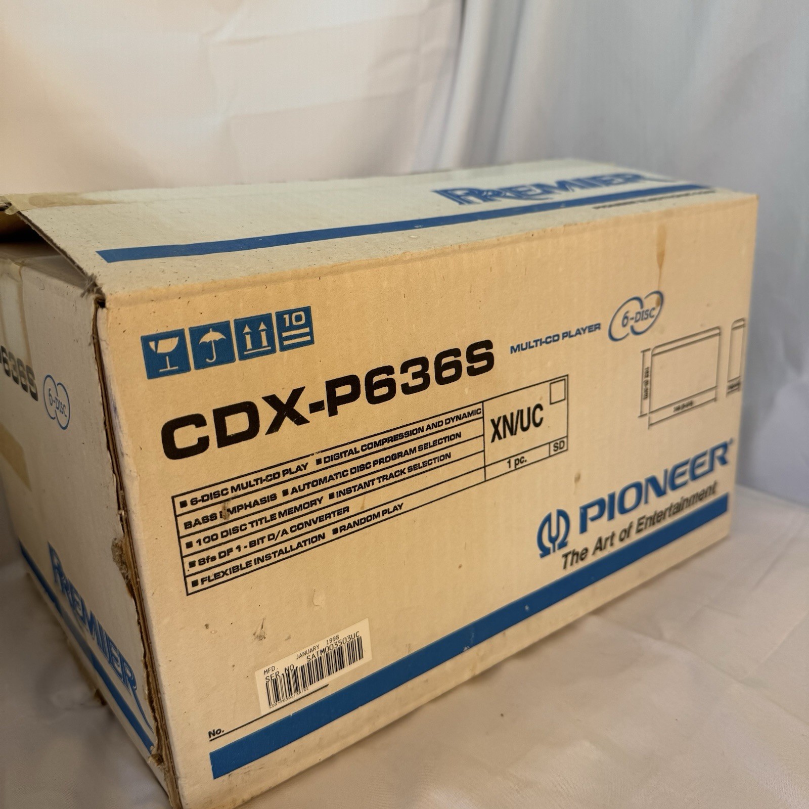 pioneer premier CDX-P636S