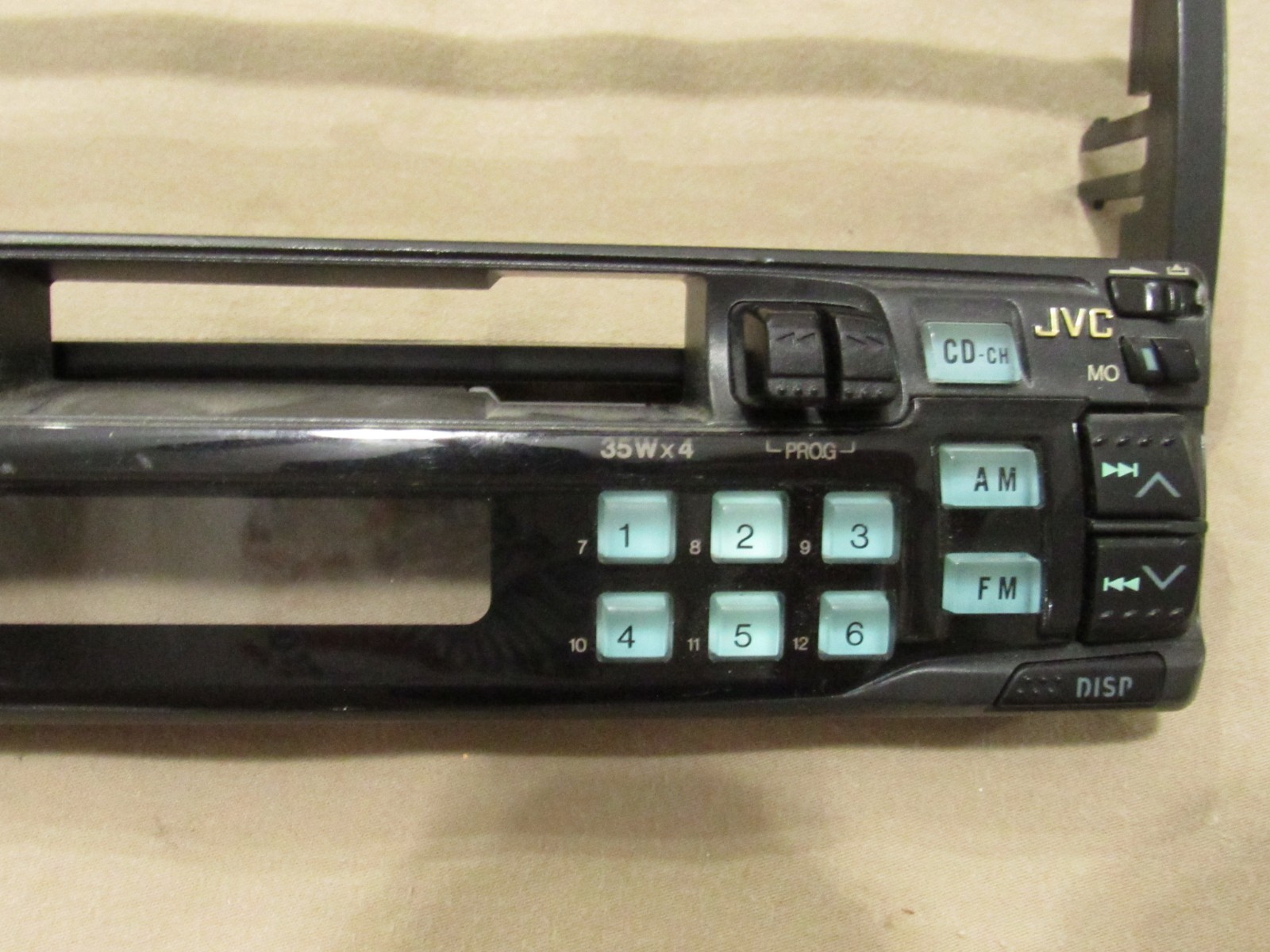 Vintage JVC KS-RT220 Detachable Face Wire Harness Trim Parts Only Works