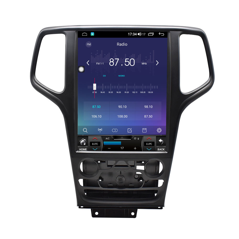 12.1″HD Car Radio for Jeep Grand Cherokee 2014 Wireless Carplay GPS Navi WiFi BT
