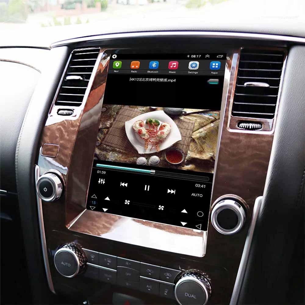 12.1” 2+32G Car Radio For PATROL 2016 Carry vehicle speed rotational speed