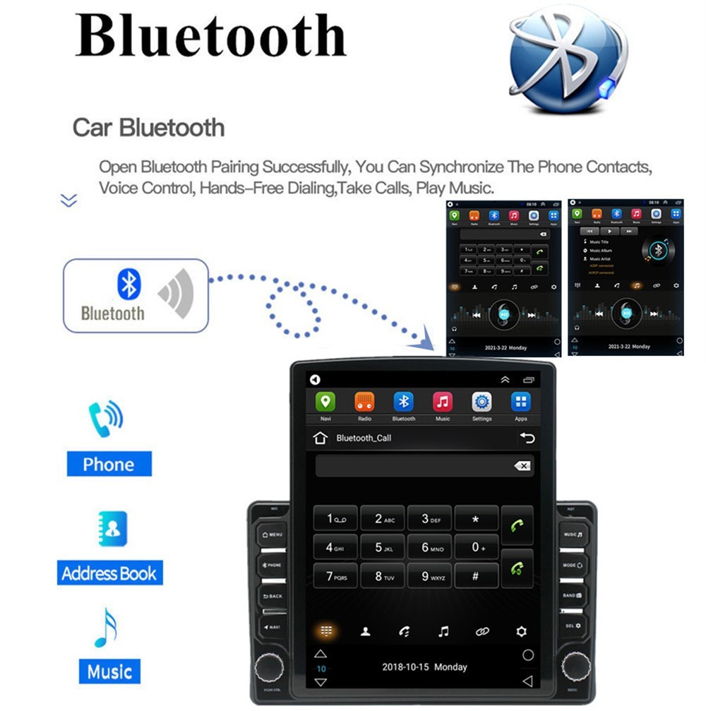 Car MP5 Player FM Radio Android 14 Mirror Link For Lincoln MKX Mark LT 2007-2008