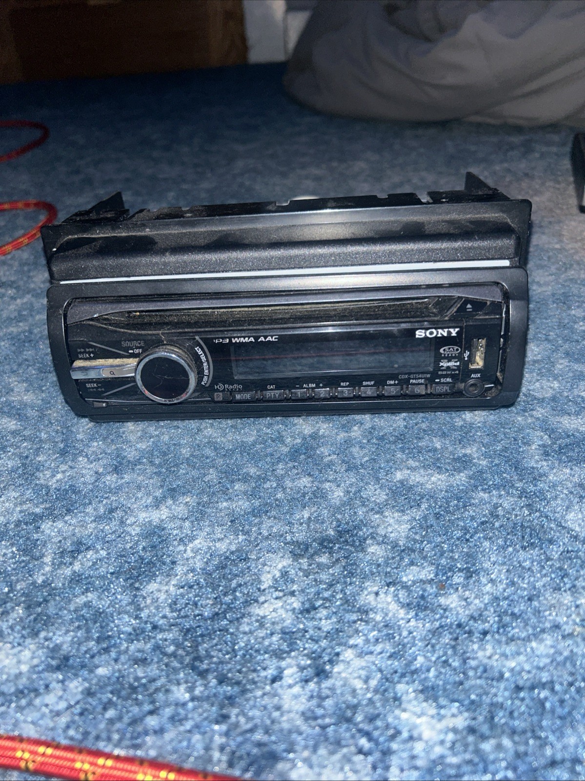 Sony CDX-GT54UIW Stereo Radio Headunit with CD Aux Xplod SAT