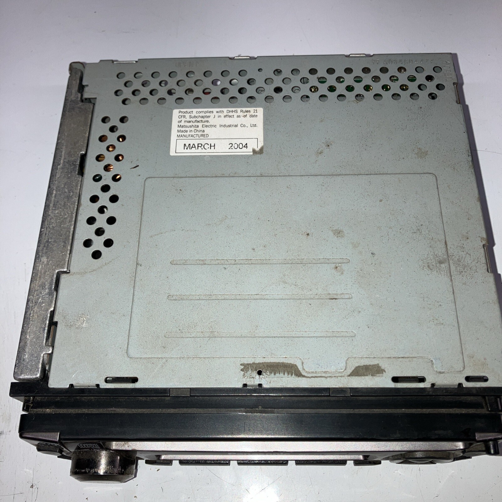PANASONIC CD Player Receiver CQ-C1001U Mosfet 4 Channel 180 Watt 4×45