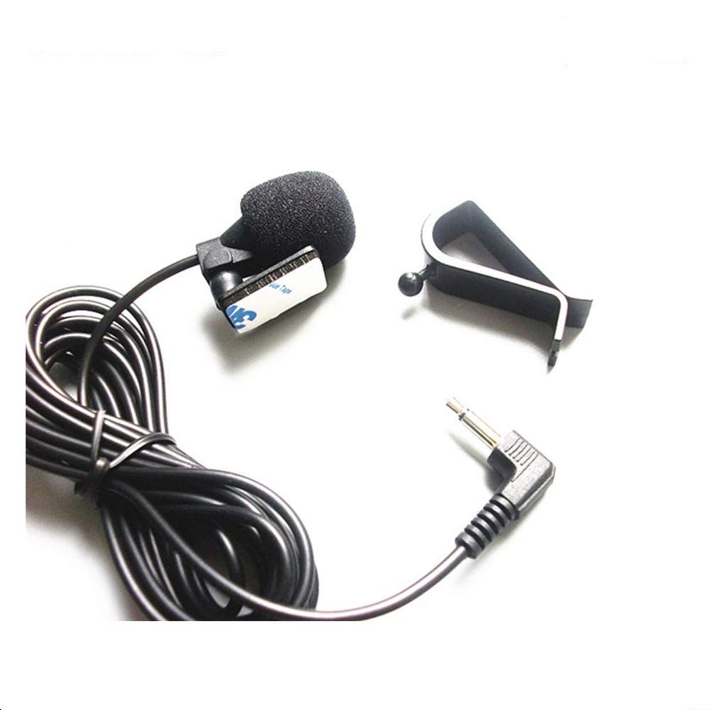 Car Microphone 2.5mm Stereo External Mic Car Radio Microphone with for Pionee…