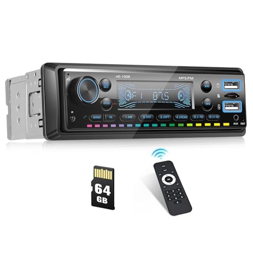 Single Din Bluetooth Multimedia Car Stereo Radio MP3 MP3 with SD Card