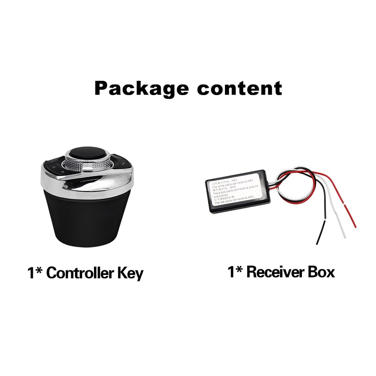 JOYING Controller Android Car Stereo, Universal Car Steering Wheel Control, 8…